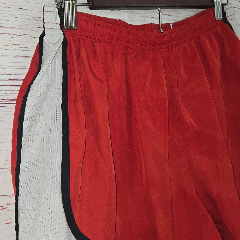 Nike Dri-FIT Red Athletic Shorts Girls Size L